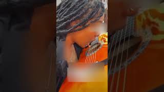 Woman Plays Guitar with Tongue Unbelievable talent shorts [upl. by Roland]