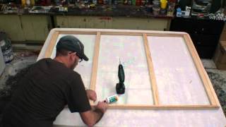 HOW TO MAKE YOUR OWN STRETCH ART CANVAS [upl. by Hagen]