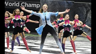 AMP Winter Gaurd  2023 WGI World Class Finals Performance multicam [upl. by Vacuva]