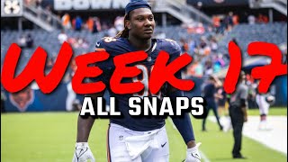 Gervon Dexter Sr Week 17 All Snaps [upl. by Emili609]