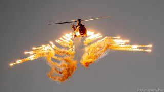 Super Puma Display Team  Antidotum Airshow Leszno 2023 [upl. by Yellat]