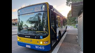 Brisbane Bus Driver POV  174 outbound from Fortitude Valley [upl. by Mobley905]