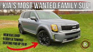 The 2022 Kia Telluride Is America’s Most Wanted 3Row Family SUV [upl. by Esinej798]