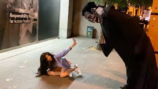 Craziest Moments Fell Down Dracula Prank [upl. by Pincince574]