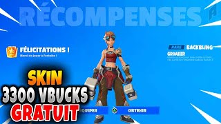 Nouveau Skin 3300 Vbucks GRATUIT Fortnite Saison 4 [upl. by Marshall885]