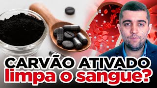 Efeitos do carvão ativado na má circulação e trombose limpa o sangue de toxinas e metais pesados [upl. by Allehcram620]