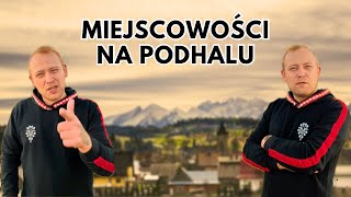 Miejscowości na Podhalu [upl. by Annawad]