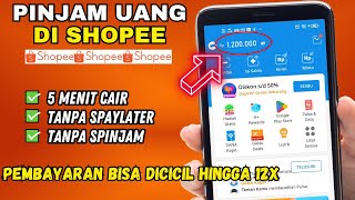 Cara Pinjam Saldo DANA di Shopee  Pinjam Uang di Shopee Tanpa Spinjam amp Spylater [upl. by Calandria]