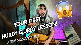 Learn Hurdy Gurdy  Beginners Lesson  some more advanced stuff [upl. by Eiten]