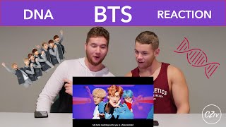 BTS DNA OFFICIAL MV  REACTION [upl. by Komara]