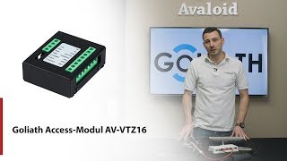 Goliath Zubehör AccessModul AVVTZ16 für Videotürsprechanlagen [upl. by Haliled]