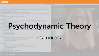 Psychodynamic Theory  Psychology  Chegg Tutors [upl. by Seka205]