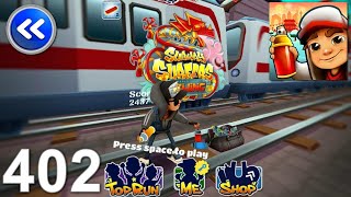 Subway Surfers Gameplay PC HD  Biejing Jake Dark Outfit Reverse Episode 402 [upl. by Alhak]