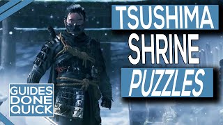 Ghost Of Tsushima Spring Falls Shrine Guide [upl. by Gilbertina542]