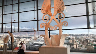 A Short Visit to the Acropolis Museum in Athens Greece in 4K [upl. by Eki]