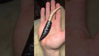 Making a Mini Obsidian Knife [upl. by Casilde]