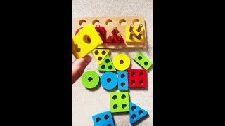 Learn Colors amp Shapes  Kids Video educationaltoys [upl. by Gosser]