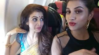 RUKMINI AND KOEL MALLICK TALKING ABOUT THEIR INFLIGHT ROMANCE [upl. by Daph]