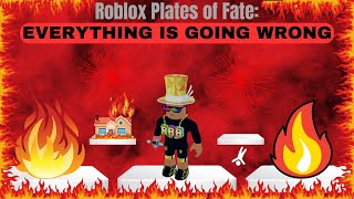 I TRIED TO BEAT EVERYONE IN ROBLOX PLATES OF FATE [upl. by Nirrac572]