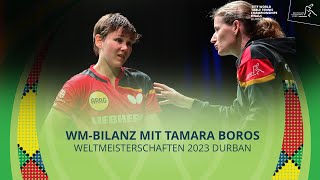 Damen WMBilanz von Tamara Boros I WM 2023 in Durban [upl. by Asirral]