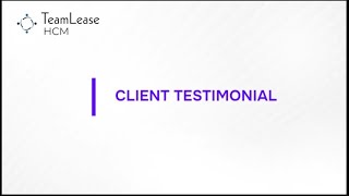 TeamLease HCM  Client Testimonial ft Fatton Logistics Pvt Ltd India [upl. by Naginnarb]