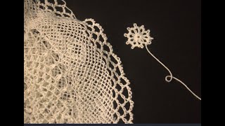 Needle lace tutorial [upl. by Borroff271]