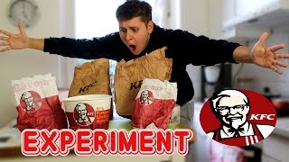 Eine Woche nur KFC ESSEN 😱🍗  SELBSTEXPERIMENT NIE WIEDER😒 [upl. by Ardnasac582]