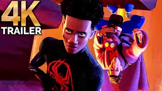 SPIDER MAN ACROSS THE SPIDER VERSE All CLIPS  Trailer 4K ULTRA HD 2023 [upl. by Cormack248]