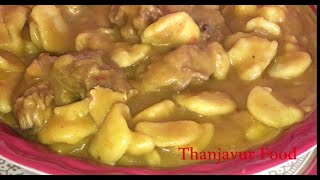 Thikkadi Gravy in Tamil  rice dumplings in mutton grvyMuslim style dinner recipe [upl. by Zaremski967]