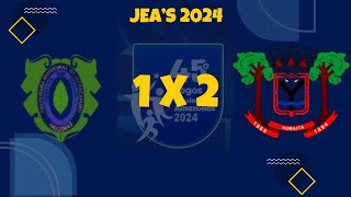 JEAS 2024 Futsal Feminino juvenil quartas de Finais MANACAPURU X HUMAITÁ [upl. by Ojillib]