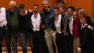 The Whiffenpoof Song  The Yale Whiffenpoofs of 2019 with Alumni [upl. by Retla]