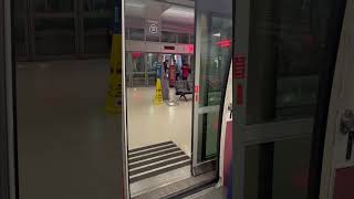 AirTrain Newark Doors Closing [upl. by Tessie311]