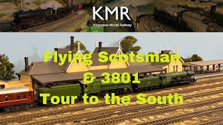 Flying Scotsman amp 3801 on a Tour on the Main South [upl. by Selegna]