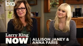 Allison Janney and Anna Faris on quotLarry King Nowquot  Full Episode Available in the US on OraTV [upl. by Lrad]