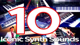 10 Iconic Synthesizer Sounds [upl. by Garey173]