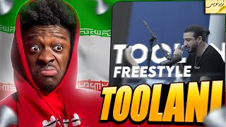 Sina Sae  Toolani Freestyle زیرنویس Live Performance 🇮🇷🤯 REACTION [upl. by Haonam45]