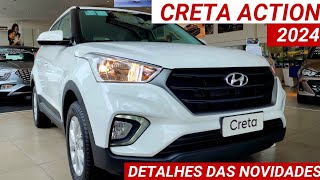 Hyundai Creta Action 20242024 com novidades por R98823 com isenção de IPI ICMS  bônus para PCD [upl. by Odlavso]