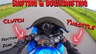 How To Ride a Motorcycle Part 2  Shifting amp Downshifting [upl. by Myo]