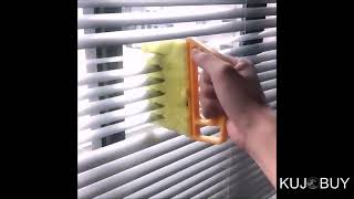 Microfiber Blind Cleaner Brush for DustFree Living cleaning [upl. by Anhoj]