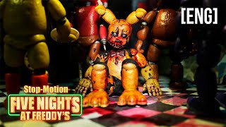 ENG Springbonnies Arrival  Five Nights at Freddys Movie  Springlocks Failure StopMotion 4k [upl. by Jenica]