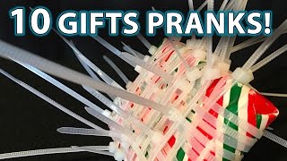 TOP 10 HolidayChristmas Gift PRANK Ideas [upl. by Buskirk425]