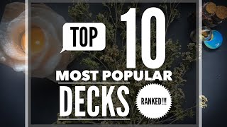 Top 10 Most Popular Decks on Social Media [upl. by Millian]