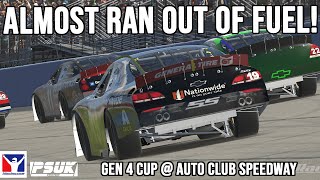 I Should Have Practiced  iRacing  Gen 4 Cup  Auto Club Speedway [upl. by Eceinej]