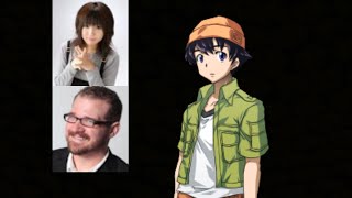 Anime Voice Comparison Yukiteru Amano Future Diary [upl. by Ahselat]