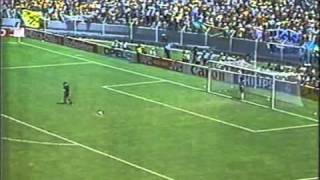 Brazil vs France World Cup 1986  Penalty Shootout [upl. by Deryl851]