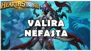 HEARTHSTONE  VALIRA NEFASTA STANDARD DK NZOTH JADE ROGUE [upl. by Yekcaj46]