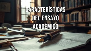 Características del ensayo académico [upl. by Niatirb]