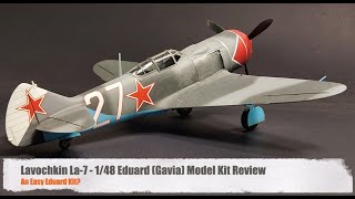 Eduard Gavia La7 Review  An Easy Eduard Kit [upl. by Somerset731]