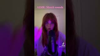 ASMR MOUTH SOUNDS asmr [upl. by Madella870]