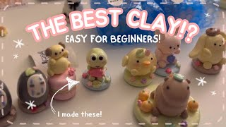 THE BEST BEGINNER CLAY Crayola Model Magic Review 🌸 [upl. by Ynahteb881]